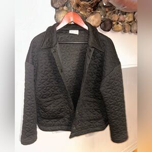 Black Quilted Jacket